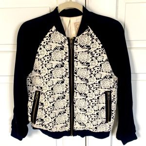 Like new condition bomber jacket - size XS